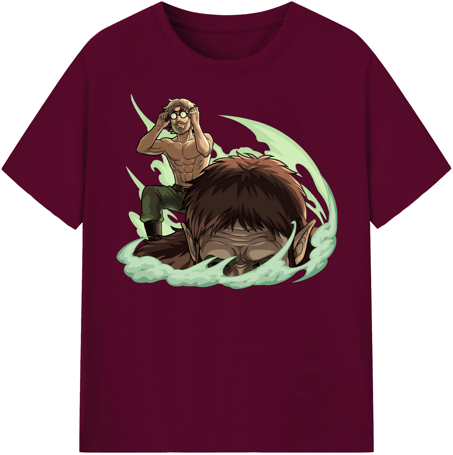 （画像用） 進撃の巨人 Attack on Titan レディースカジュアルプリントTシャツ（綿100％）